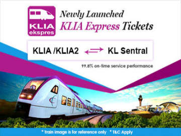 KLIA Express train tickets are now available on Easybook