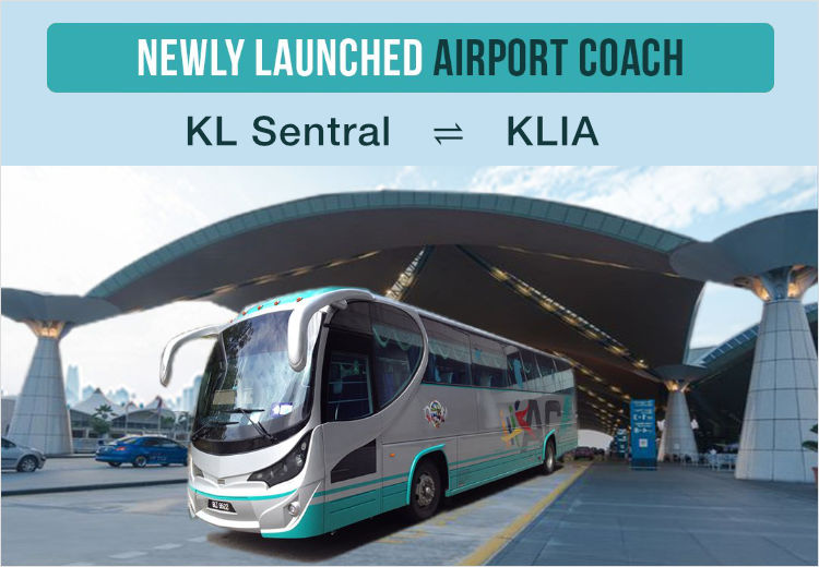 KL Sentral ⇄ KLIA is operated by Airport Coach