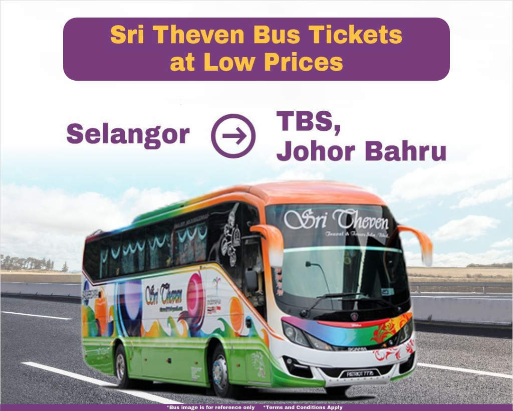 Express Bus from Selangor to TBS and JB Larkin by Sri Theven