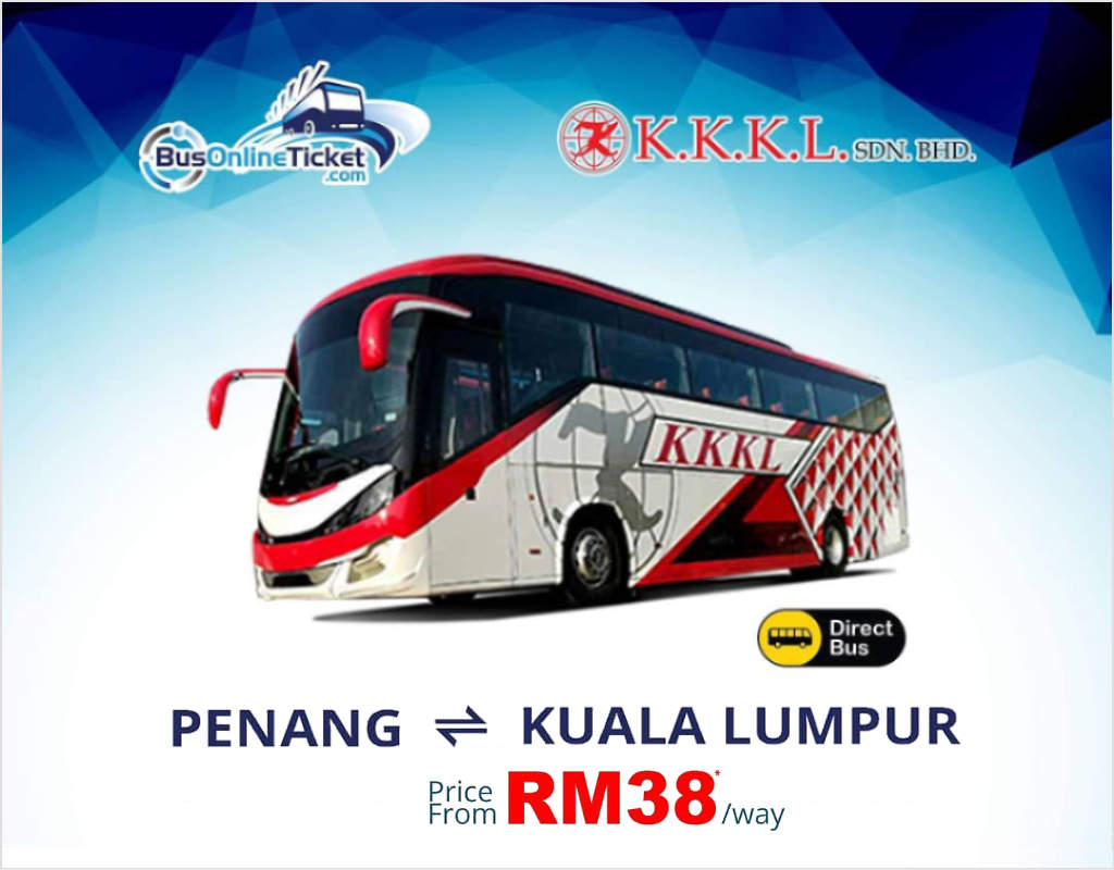 Kkkl Express Offers Direct Bus From Penang To Kuala Lumpur