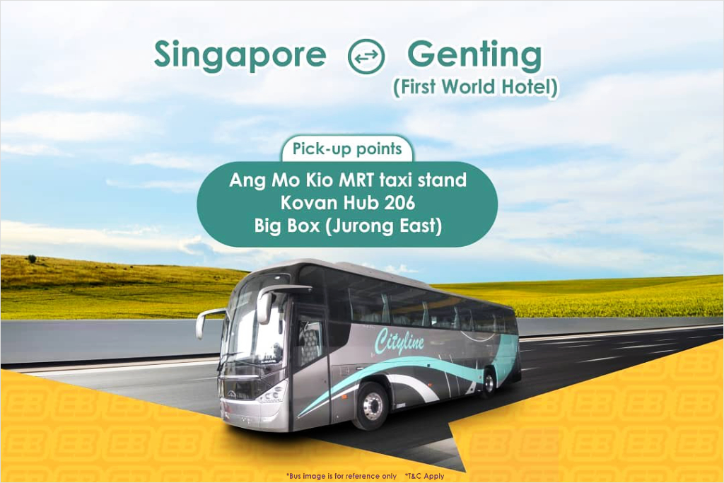 Singapore to Genting Highlands Bus by Cityline Travel