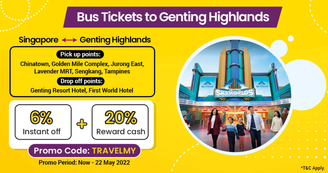 Easybook Promo Code: Vesak Day Vacation Special - Bus to Genting