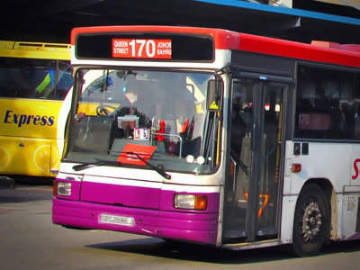 Bus from Singapore to Larkin