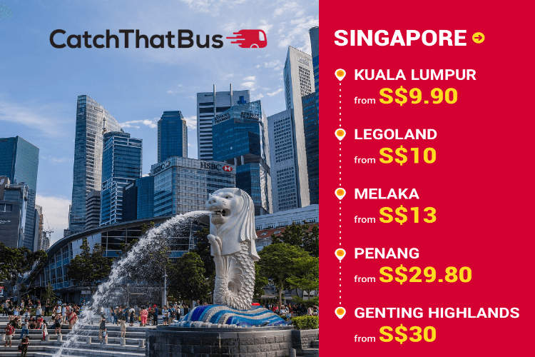 Bus from Singapore to Malaysia via CatchThatBus.com