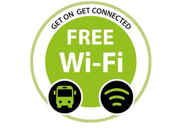 Free WiFi Access on Grassland Express Buses