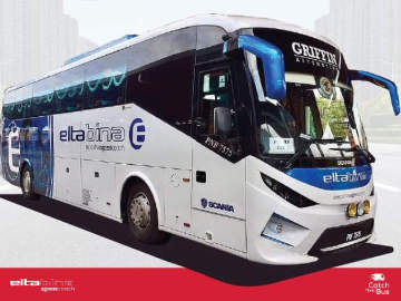 Singapore to Ipoh Bus by Eltabina Express