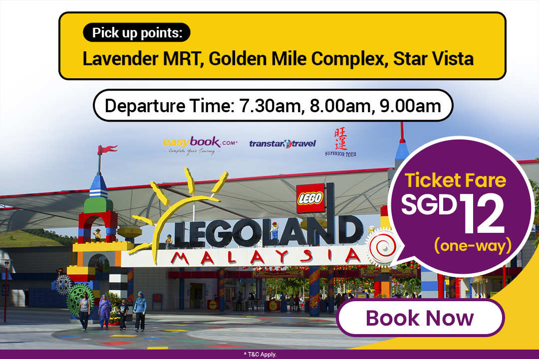 Singapore to Legoland Express Bus by Transtar Travel & Superior Coach