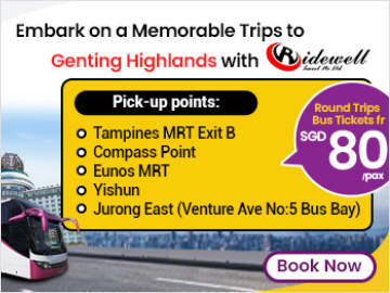 Bus to Genting Highlands Round Trip from $80