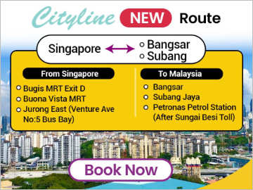 Cityline Express Bus from Singapore to Bangsar & Subang