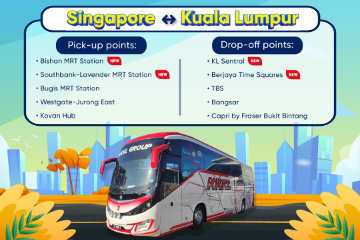 15% Off KKKL Bus Tickets to Kuala Lumpur