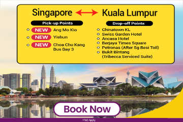 Cityline Bus's Newest Route: Singapore - Kuala Lumpur