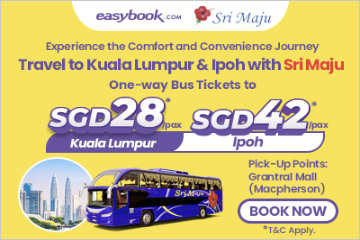 Book Sri Maju Bus Tickets from Singapore to Kuala Lumpur & Ipoh