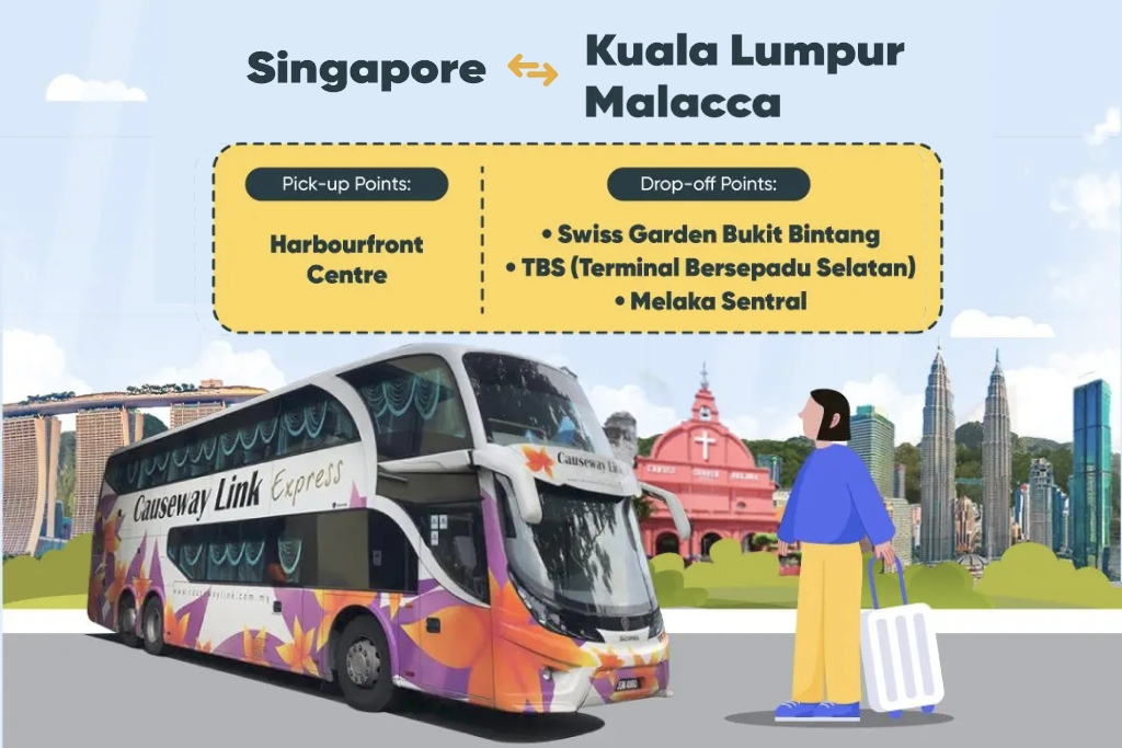 Causeway Link New Routes: Singapore to Kuala Lumpur and Malacca