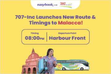 707-Inc Launches New Route and Timings to Malacca