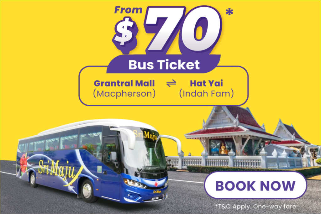 Singapore to Hat Yai by Sri Maju Bus