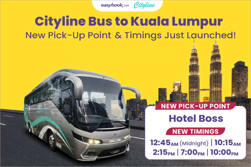 Cityline New Pick-up Point in Kuala Lumpur