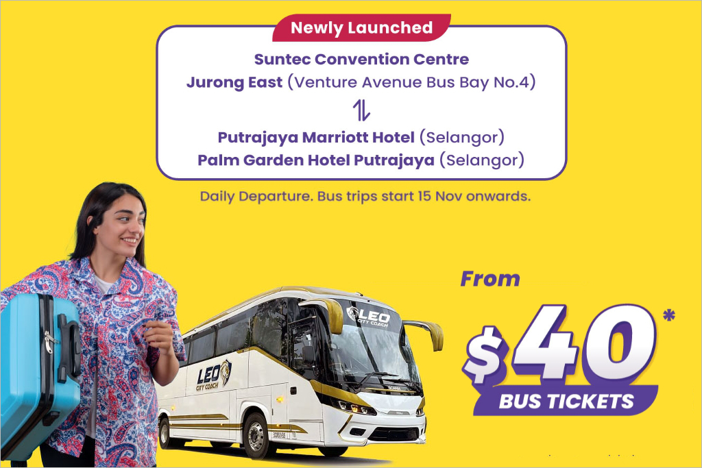 Express Bus to Putrajaya by Leo City Coach