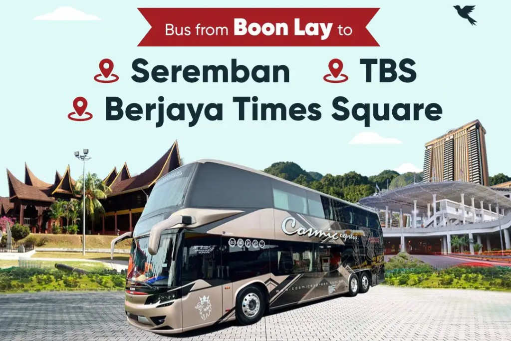 Cosmic Express Bus to Seremban and KL