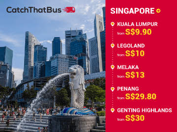 Bus from Singapore to Malaysia's Top Destinations via CatchThatBus.com
